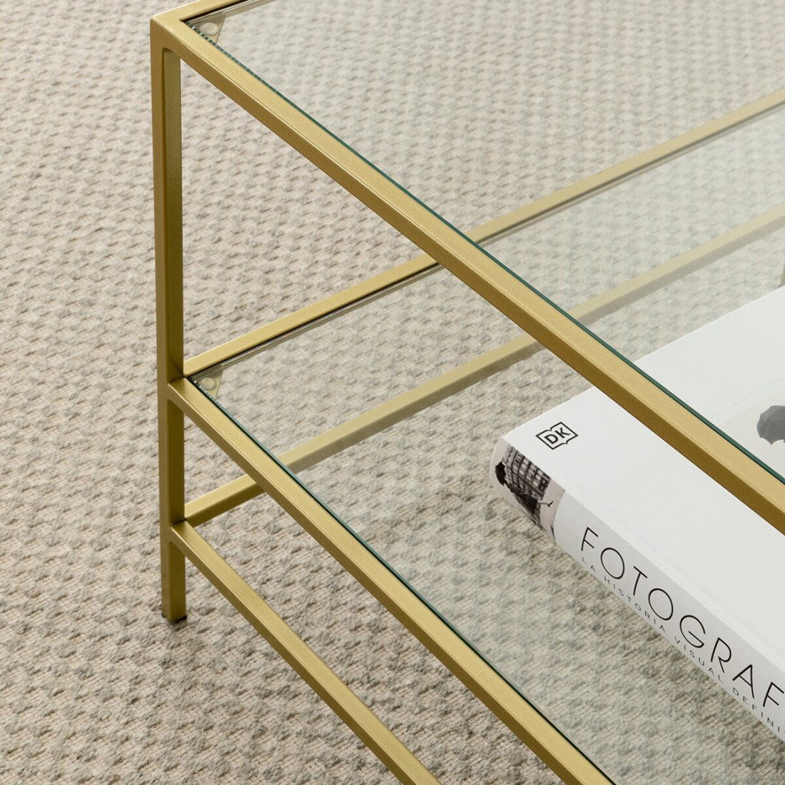 Mesa de centro 120 Gold | Kenayhome